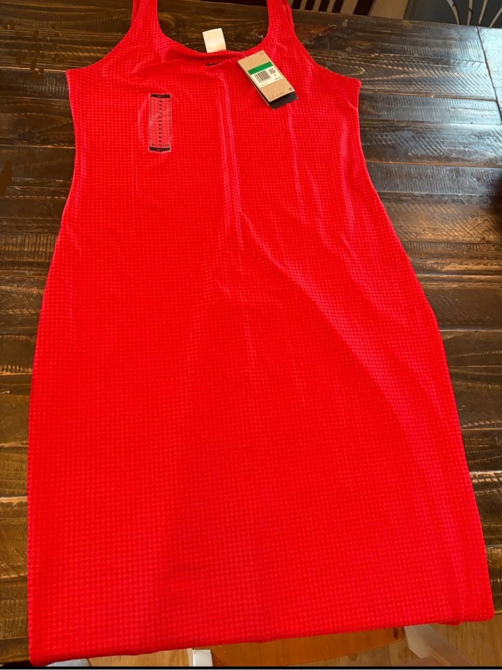 Nike Red Athletic Tank Dress